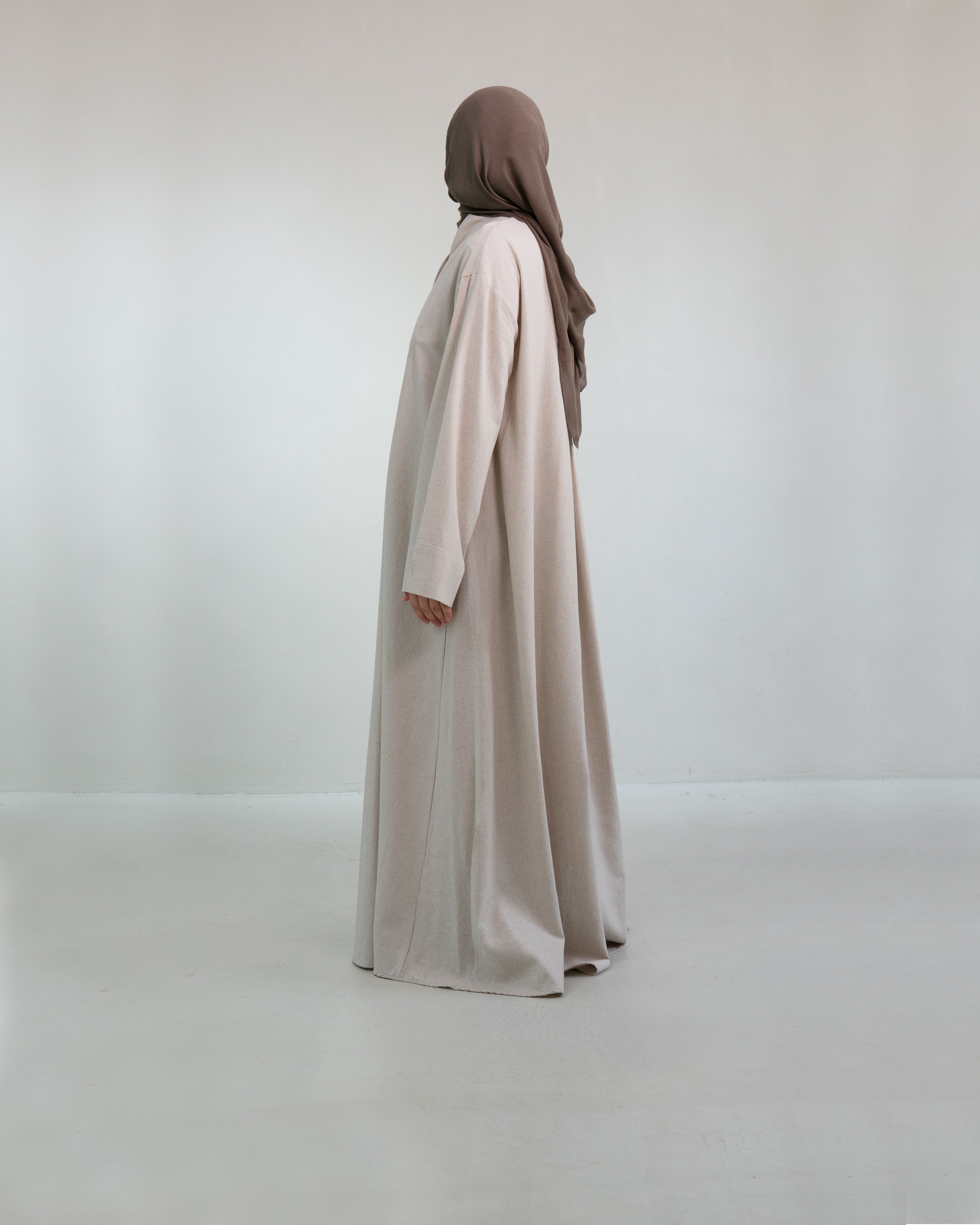 The Linen-Cotton Abaya